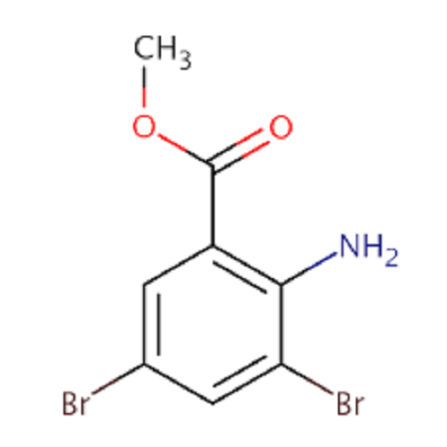 2 Amino 3,5 Di Bromo Benzoic cid Methyl Easter